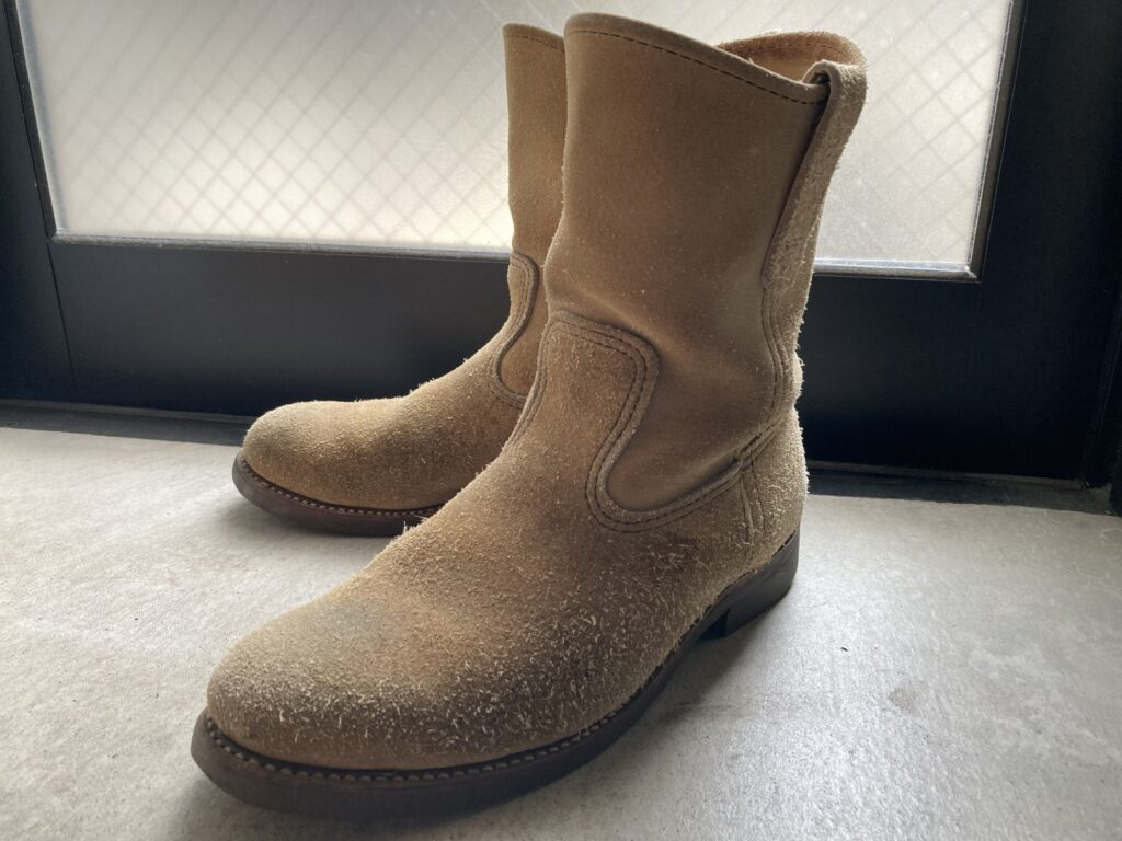 今後同じ方向でカスタムを考えているRed Wing Pecos Boots